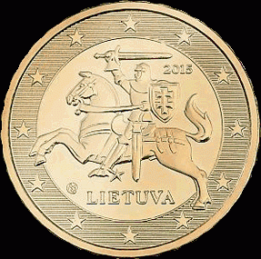 50 Cent UNC Litouwen